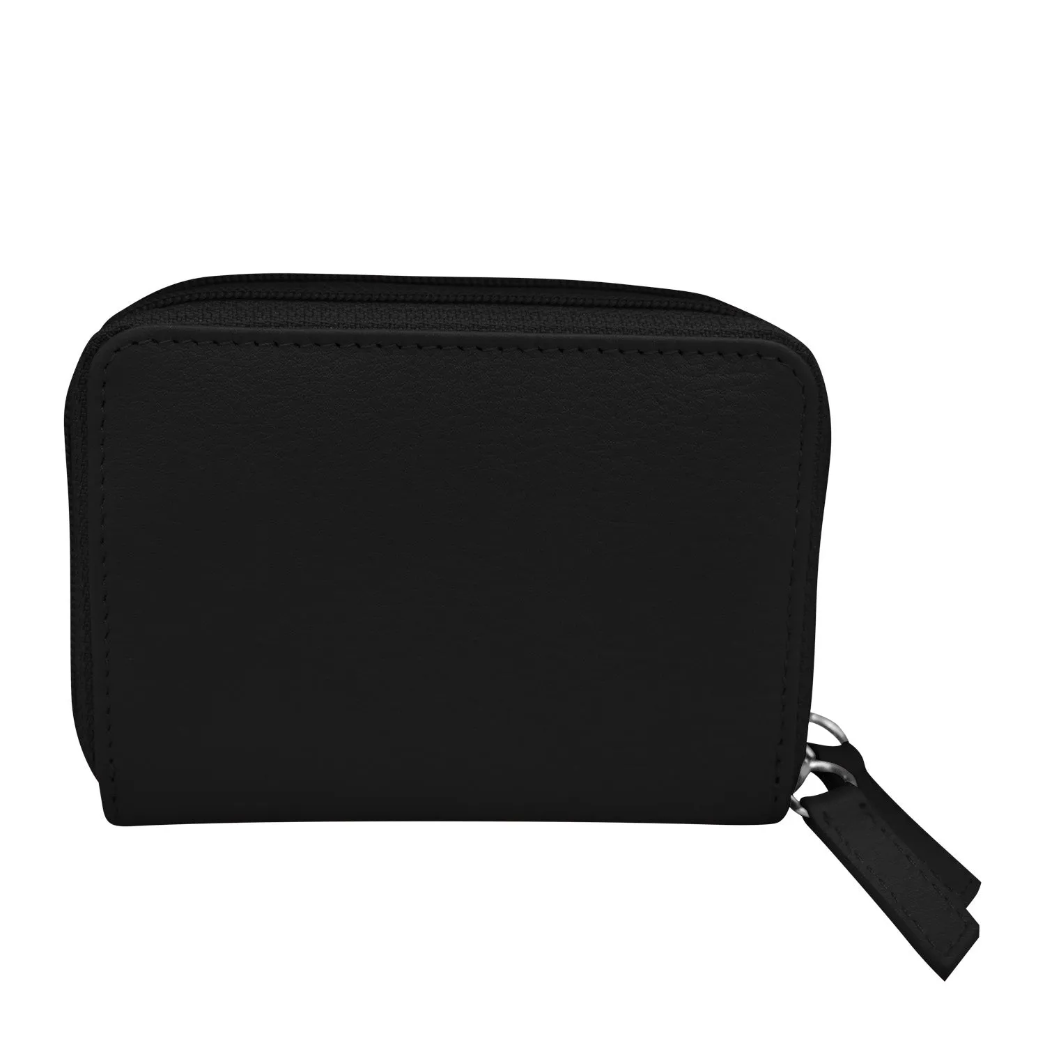 Double Zip Accordion Credit Card Holder