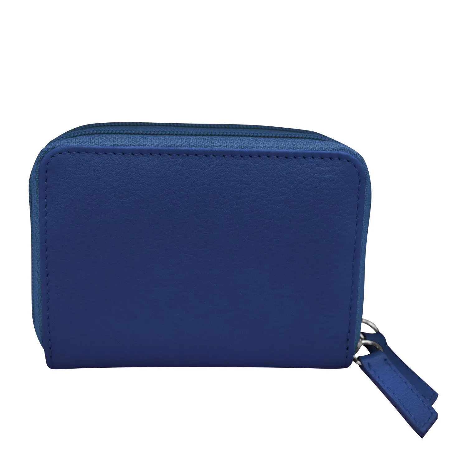 Double Zip Accordion Credit Card Holder