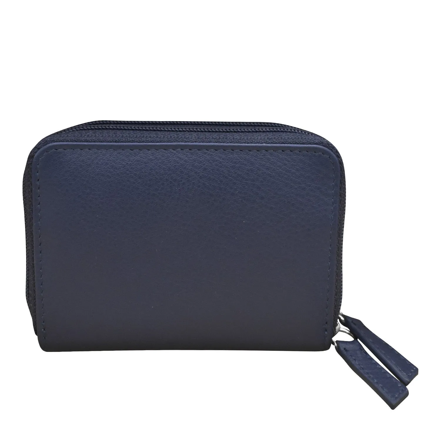 Double Zip Accordion Credit Card Holder