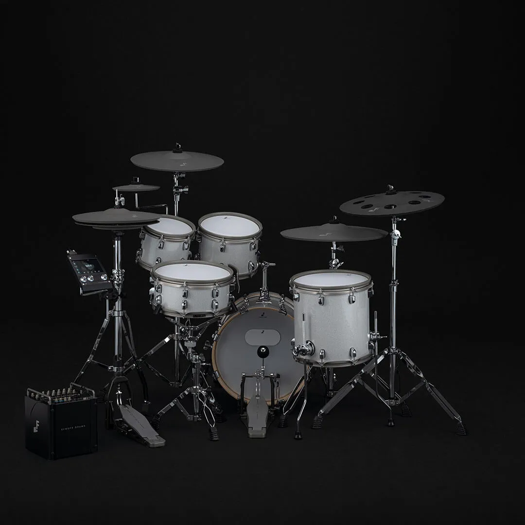 EFNOTE PRO 502 Modern Electronic Drum Set White Sparkle