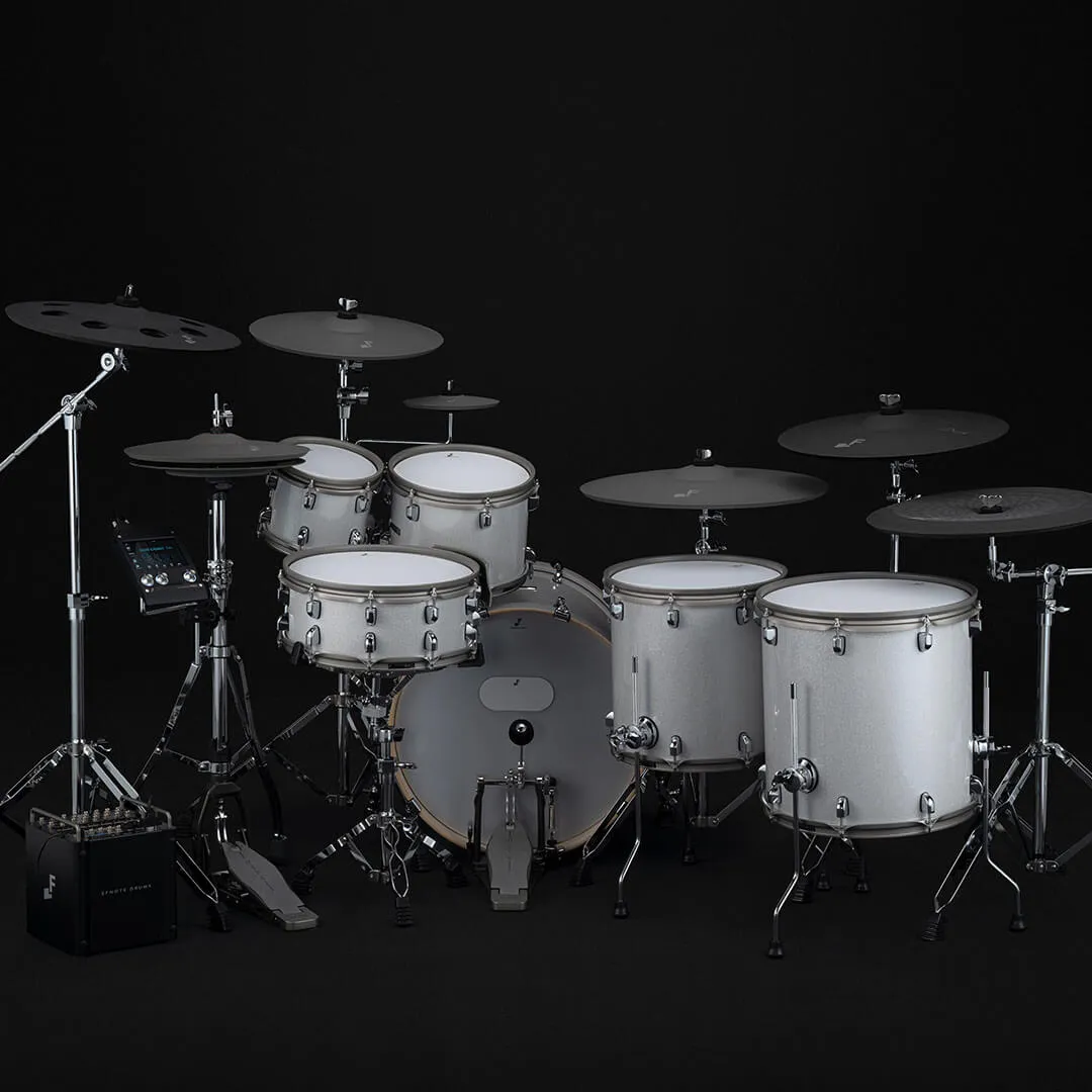EFNOTE PRO 706 Progressive Electronic Drum Set White Sparkle