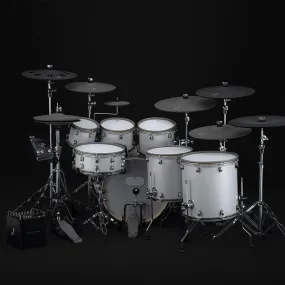 EFNOTE PRO 707 Complete Electronic Drum Set White Sparkle