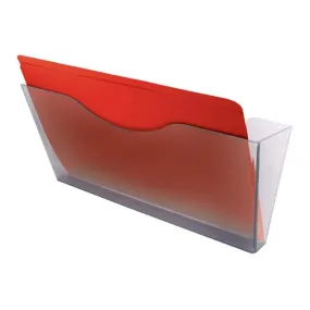Esselte wall mount document pocket l/s clear