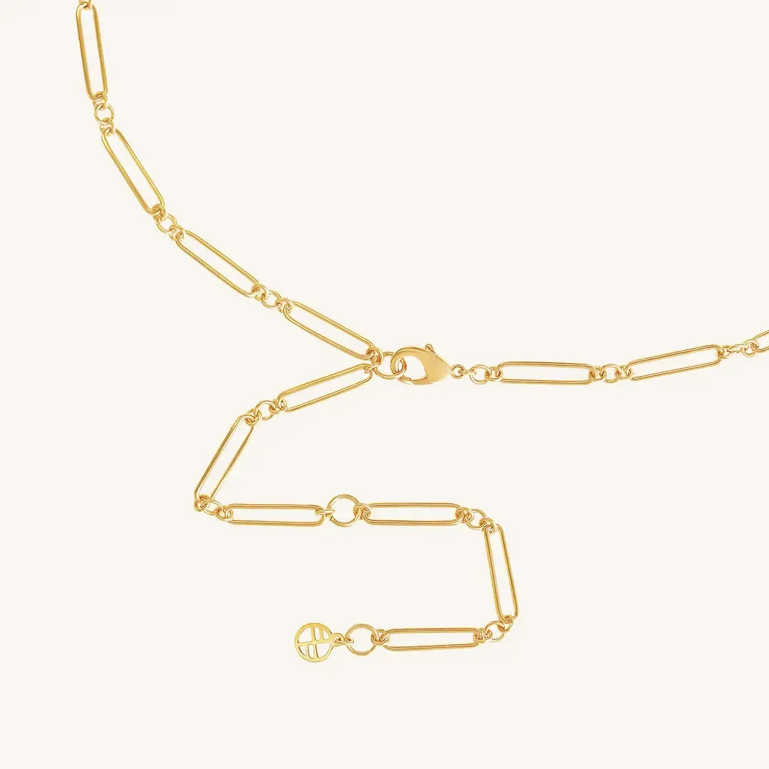 Etch Chain Necklace 3 Panels