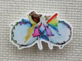 Fairy Infinity Loop Needle Minder, Cover Minder, Magnet