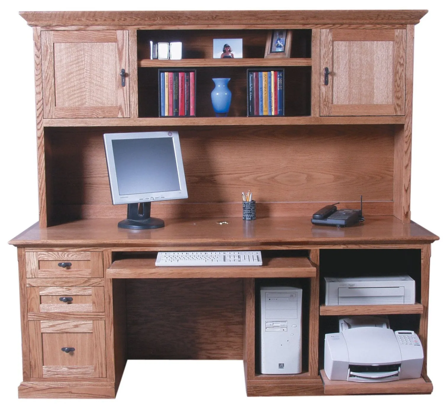 Forest Designs Mission Hutch for 1047 (78W x 42H x 13D) HUTCH