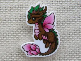 Forest Dragon Needle Minder, Cover Minder, Magnet