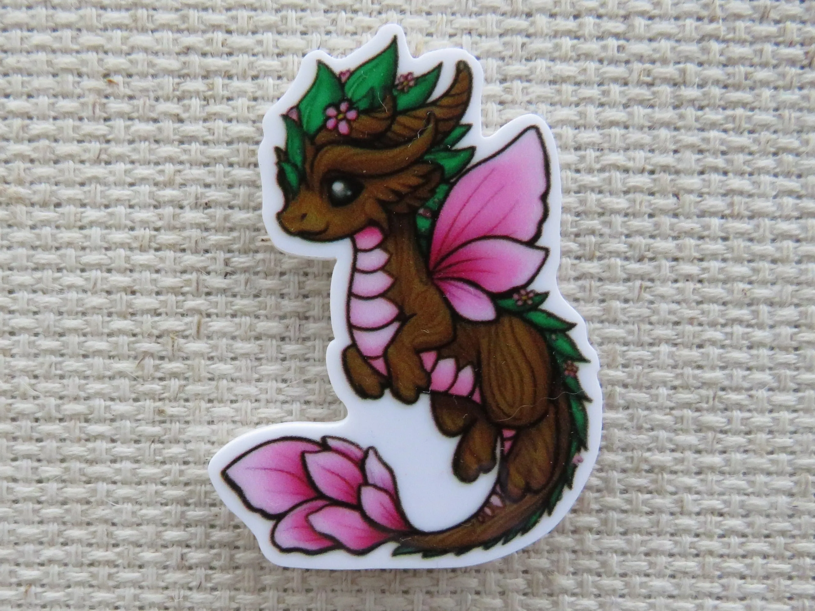 Forest Dragon Needle Minder, Cover Minder, Magnet
