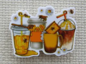 Four Favorite Honey Flavored Drinks Needle Minder, Cover Minder, Magnet