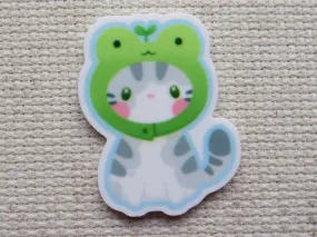 Froggy Kitty Needle Minder, Cover Minder, Magnet