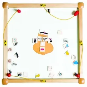 Funny Face Magnetic Square Kids Activity Play Table