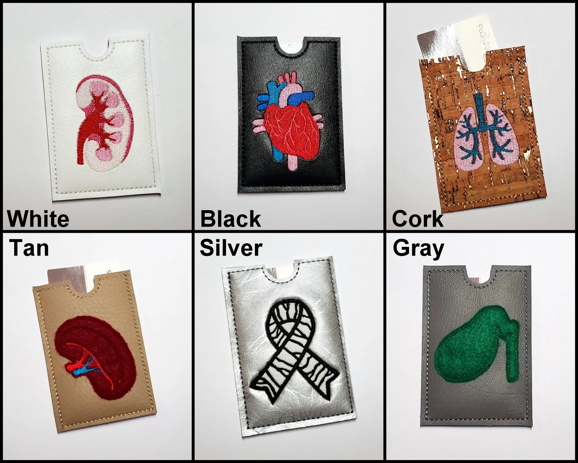 Gallbladder Gift Card Holders / Business Card Holders