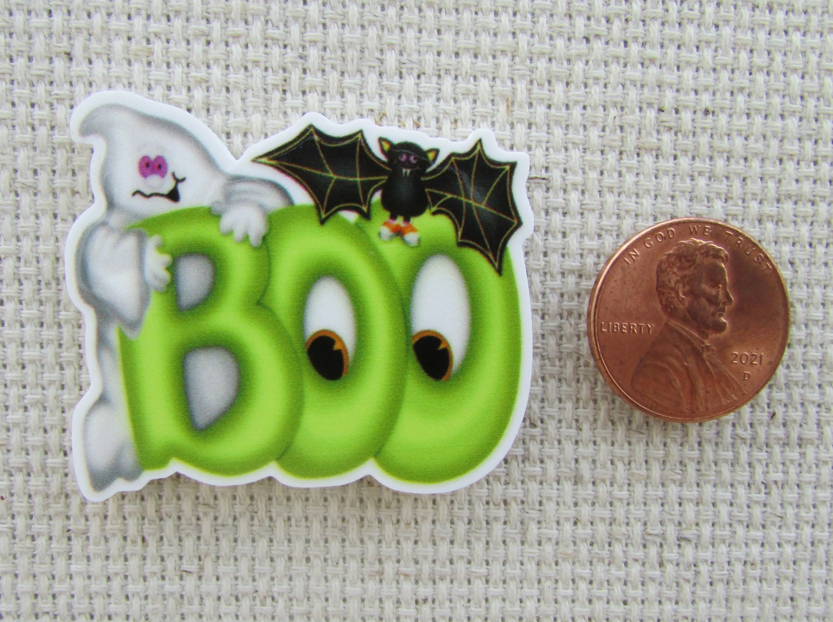 Ghostly Boo Needle Minder, Cover Minder, Magnet