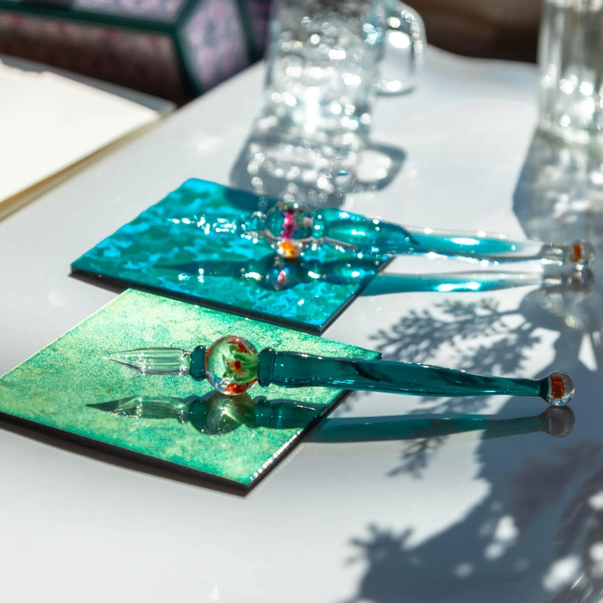 Goldfish Aquarium Glass Dip Pen