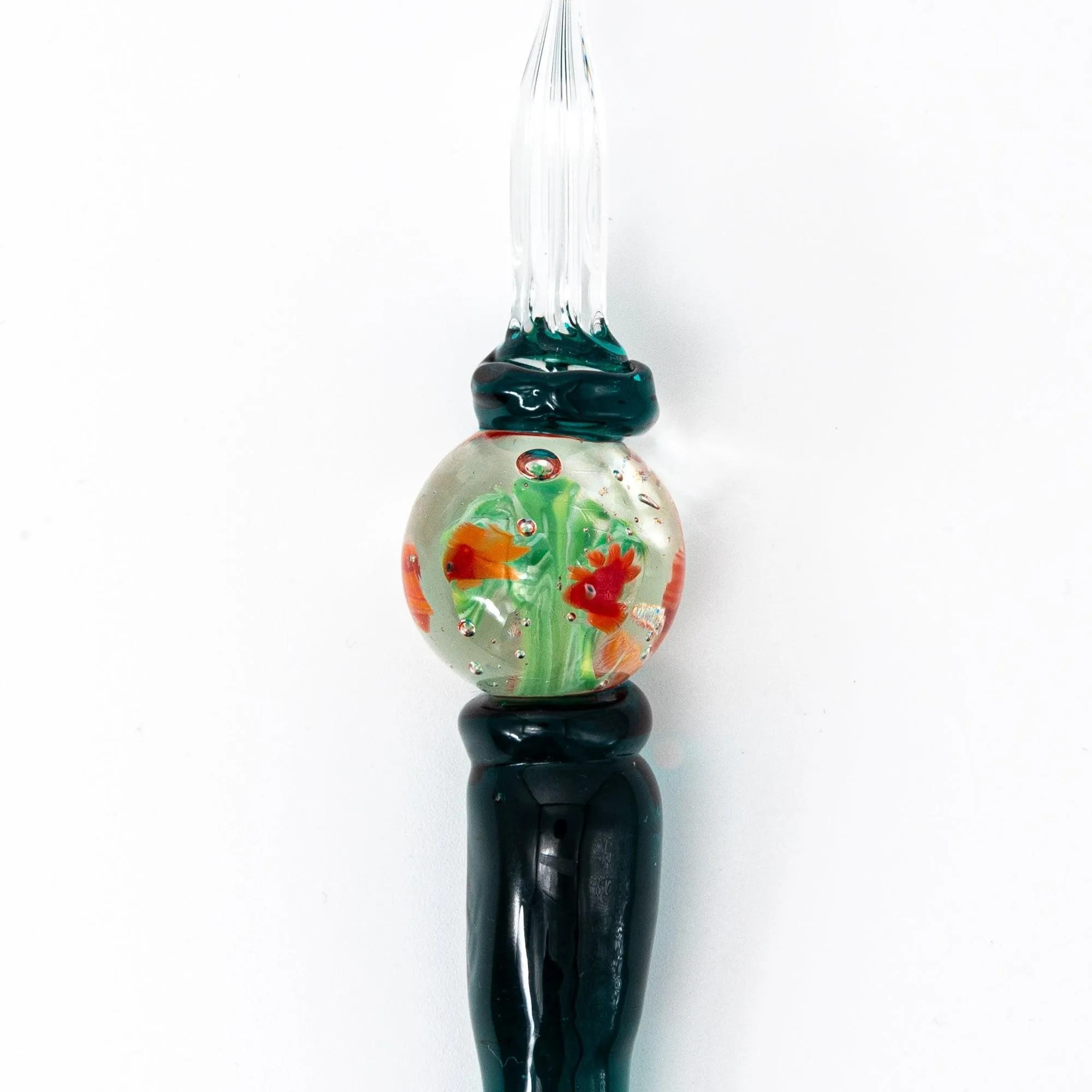 Goldfish Aquarium Glass Dip Pen