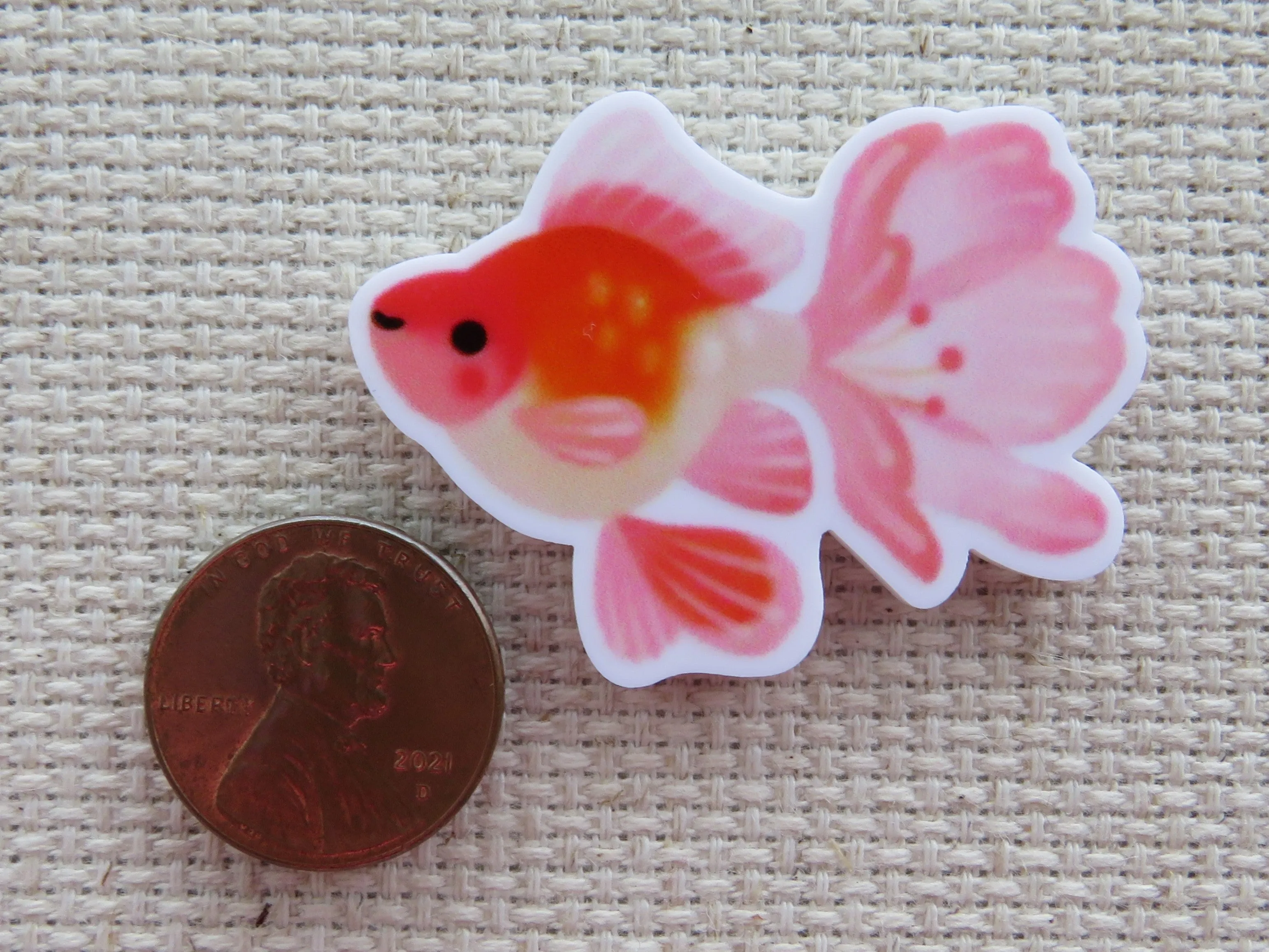 Goldfish Needle Minder, Cover Minder, Magnet