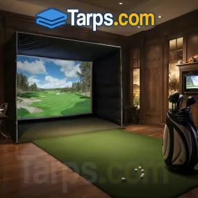 Golf Enclosure Black Side Panels