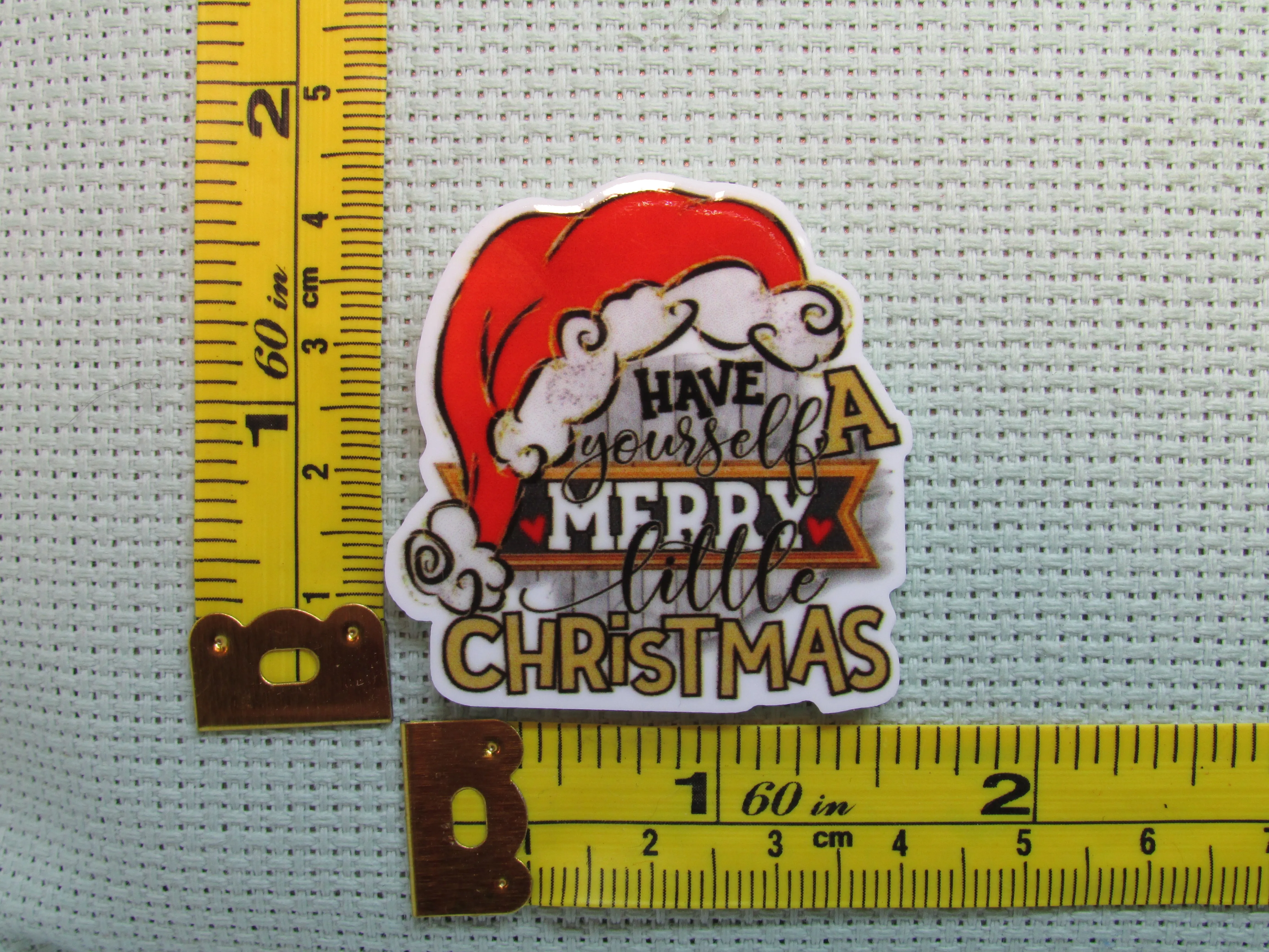 Have Yourself A Merry Little Christmas Needle Minder, Cover Minder, Magnet