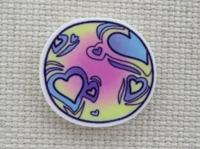 Heart Crater Planet Needle Minder, Cover Minder, Magnet LAST ONE!