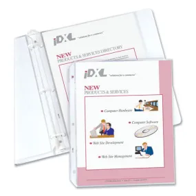 Heavyweight Polypropylene Sheet Protectors, Non-glare, 2", 11 X 8.5, 100/box