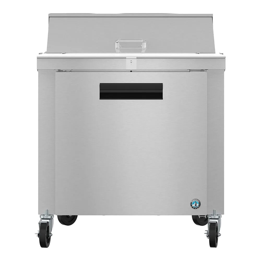 Hoshizaki SR36B-10  36"  Stainless Steel Sandwich/Salad Prep Table with Refrigerated Base, 115v