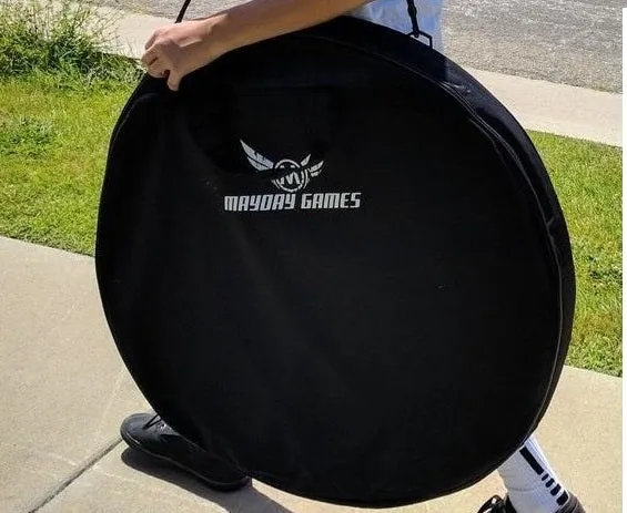 IMPERFECT/RETURNED: Beech ELITE Edition Crokinole Board (2025) Black Ditch   Bag IN STOCK!  #0106