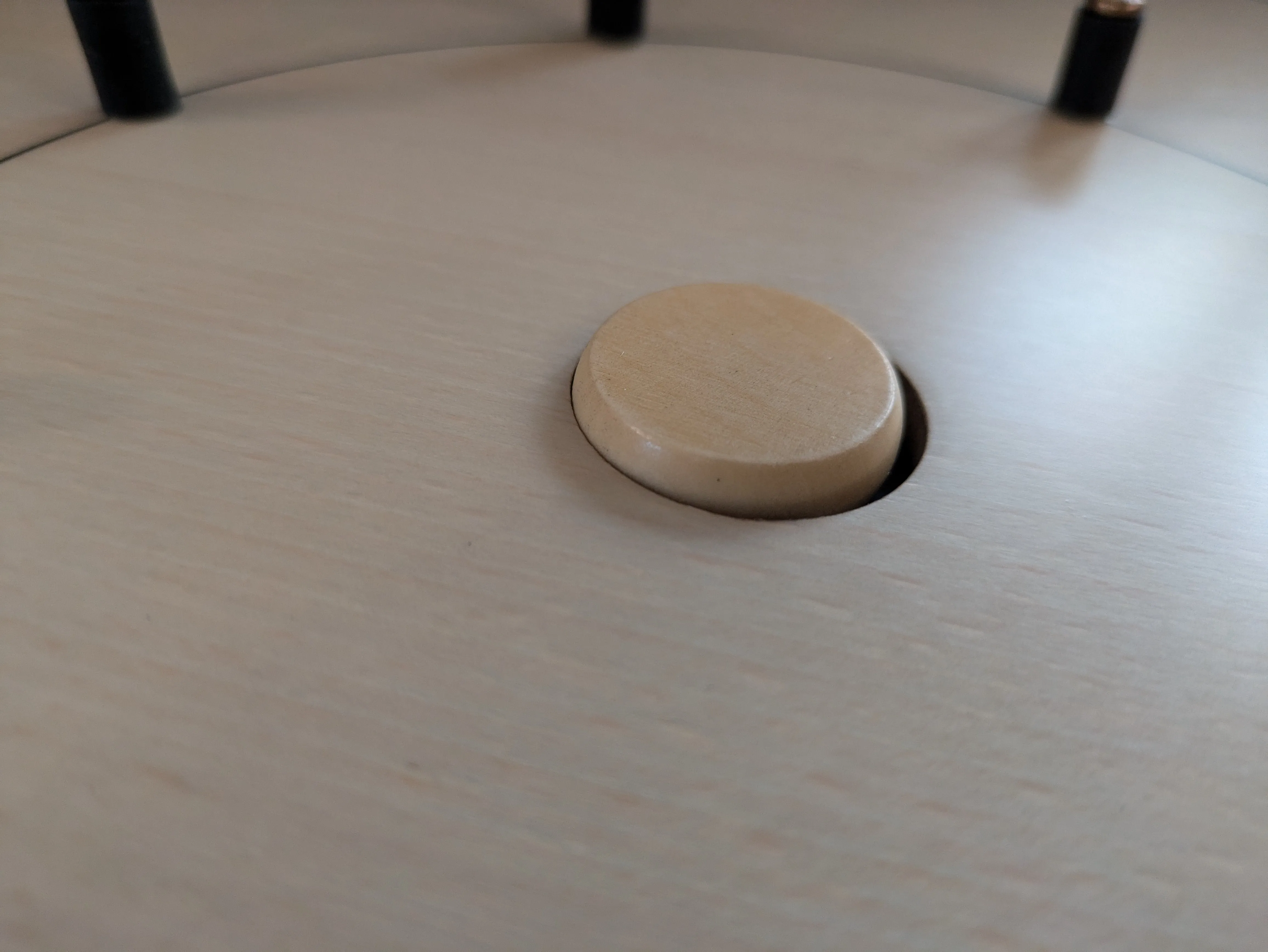 IMPERFECT/RETURNED: Beech ELITE Edition Crokinole Board (2025) Black Ditch   Bag IN STOCK!  #0106