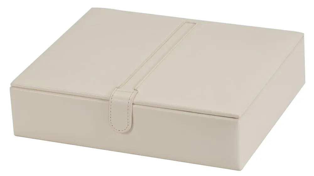 Ivory Faux Leather Organiser