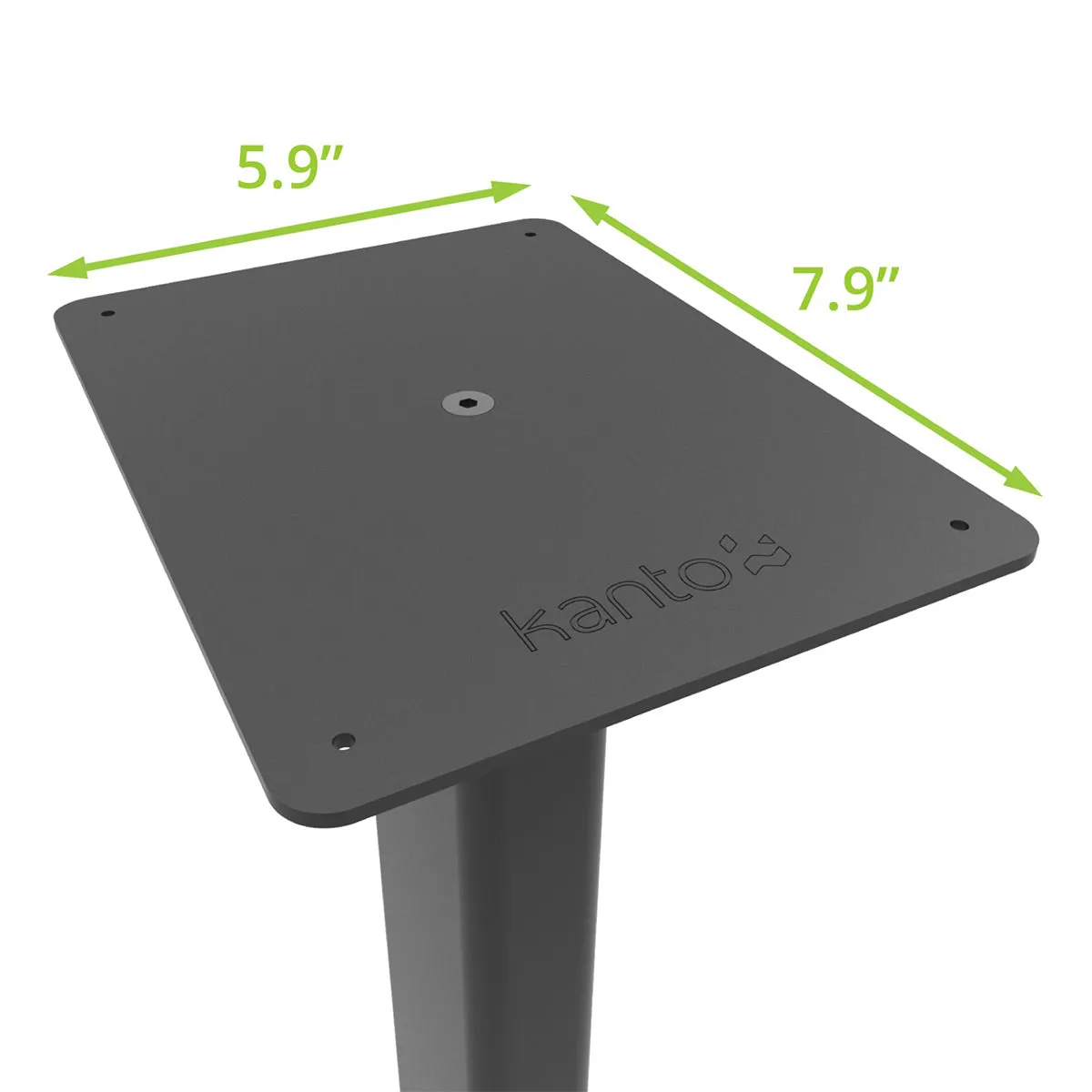 Kanto ST34 34" Universal Bookshelf Speaker Floor Stand - Black (Pair)