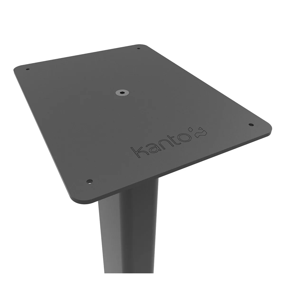 Kanto ST34P 34" Universal Bookshelf Speaker Floor Stand with Plywood Base- Black (Pair)