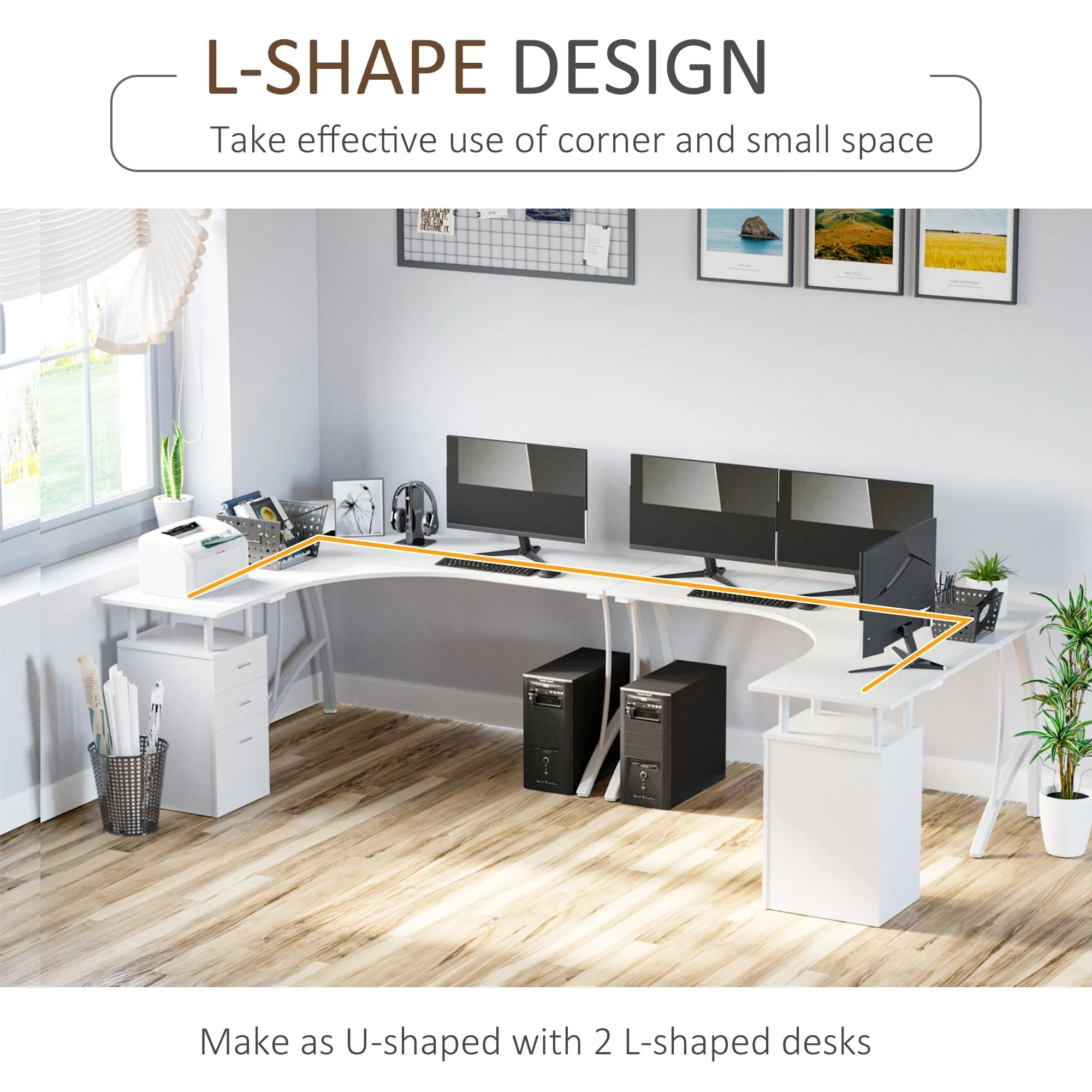 L Shaped Desk