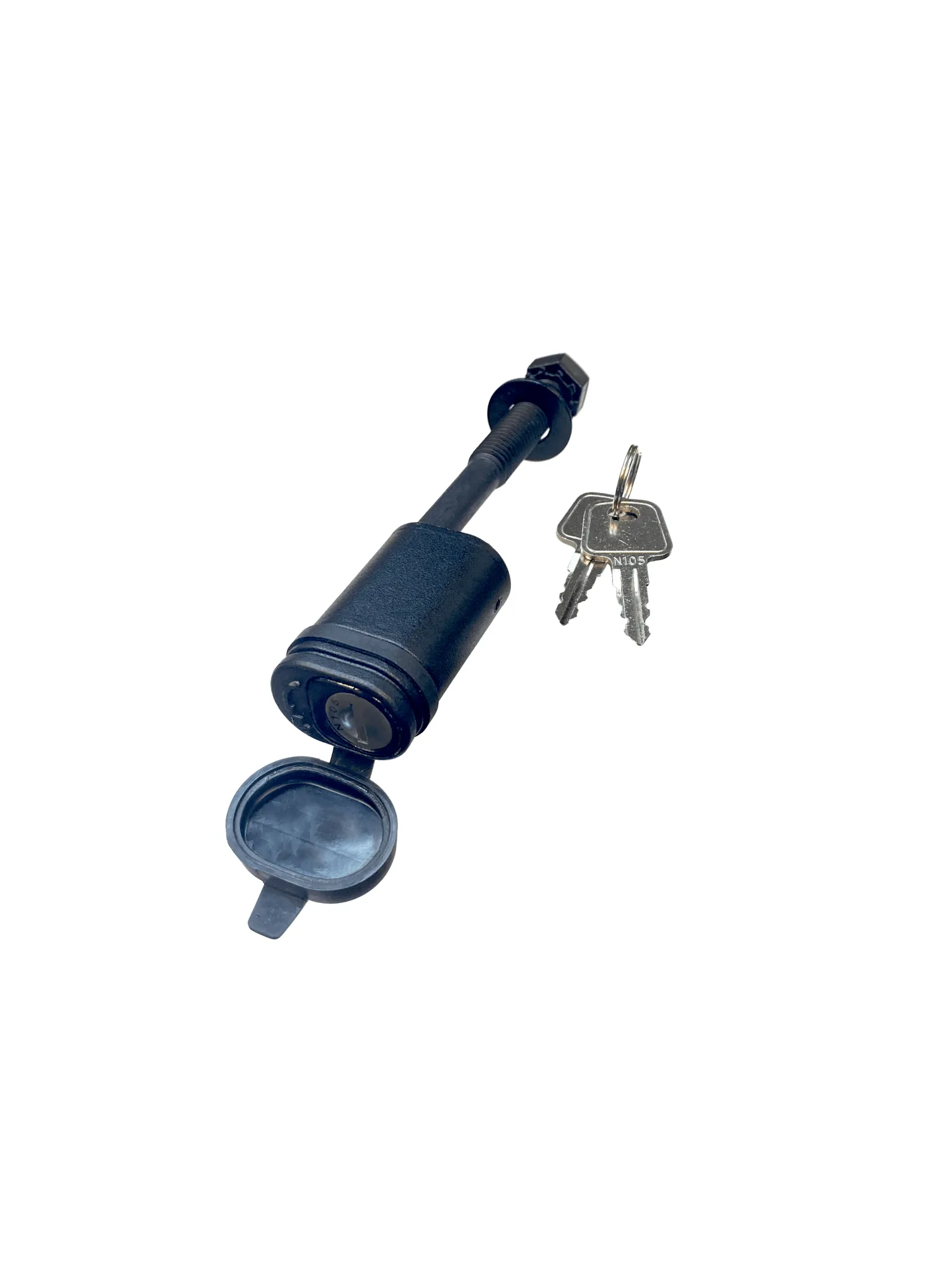 LOCKING THREADED HITCH PIN