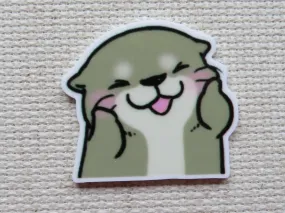 Love That Otter Face Needle Minder, Cover Minder, Magnet