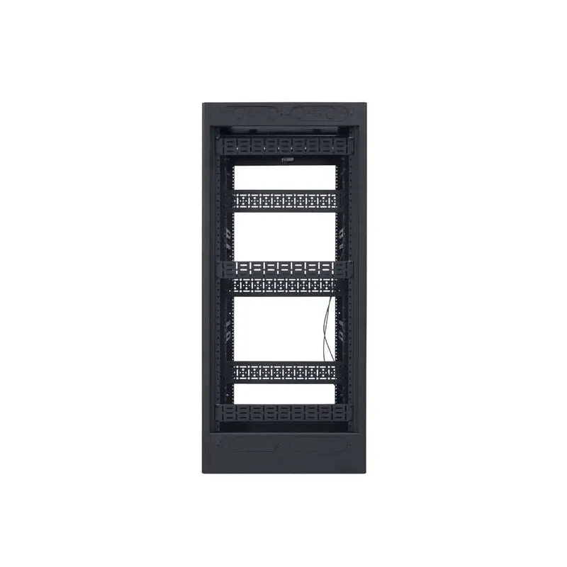 Lowell Mfg Equipment Rack-Rollout/Rotating System-35U, 32in Deep
