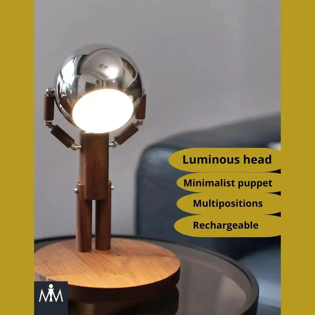 Lunar Orbit Magnetik Desk Lamp -Warm light for bedroom