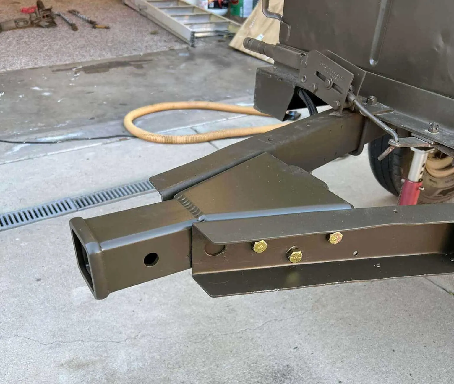 M416 Trailer Receiver Tube Tongue Retrofit Kit