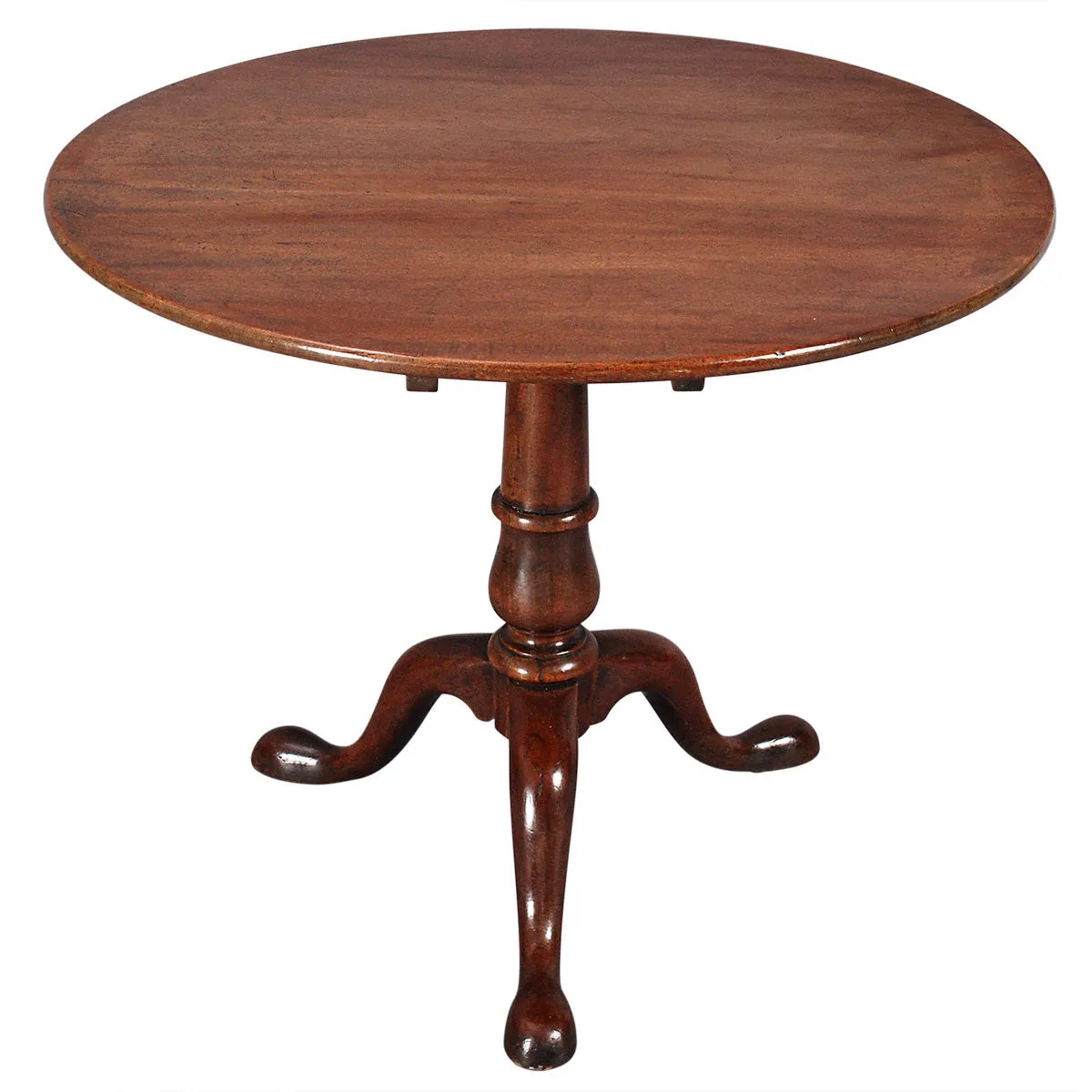Mahogany Tripod Table-36" diameter
