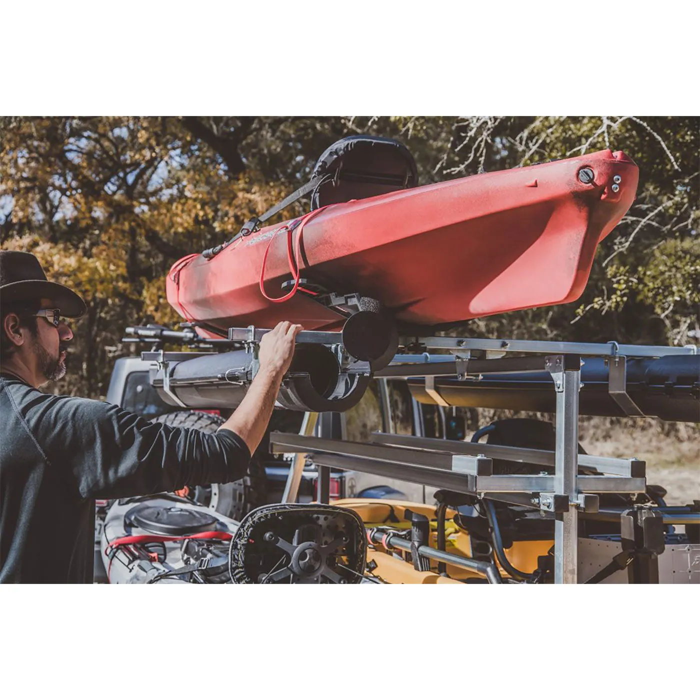 Malone MegaSport 2-Boat MegaWing Ultimate Angler Trailer Package (Closeout)