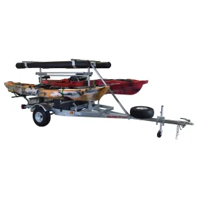Malone MegaSport 2-Boat MegaWing Ultimate Angler Trailer Package (Closeout)