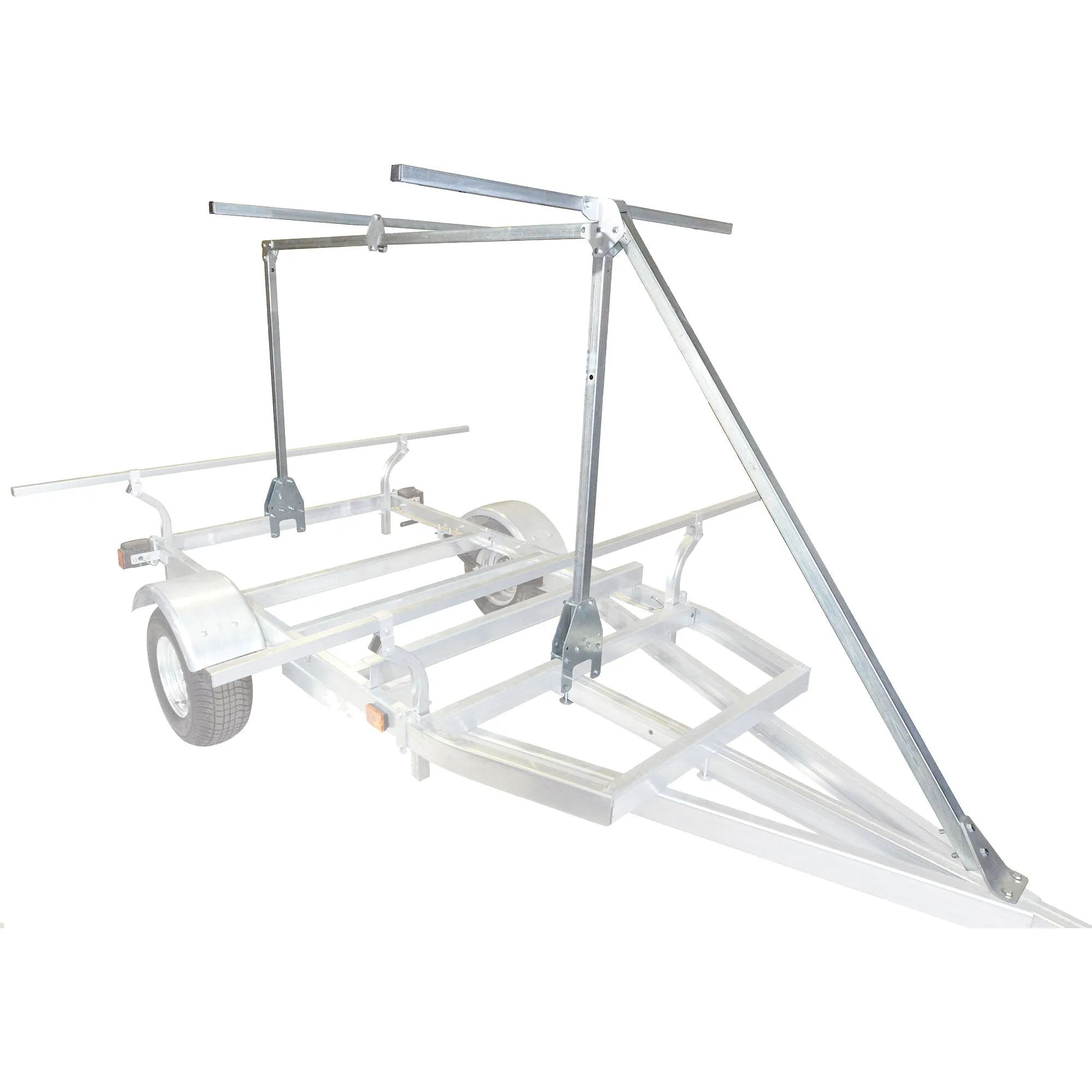 Malone MegaSport 2-Boat SaddleUp Pro Trailer Package w/ 2nd Tier
