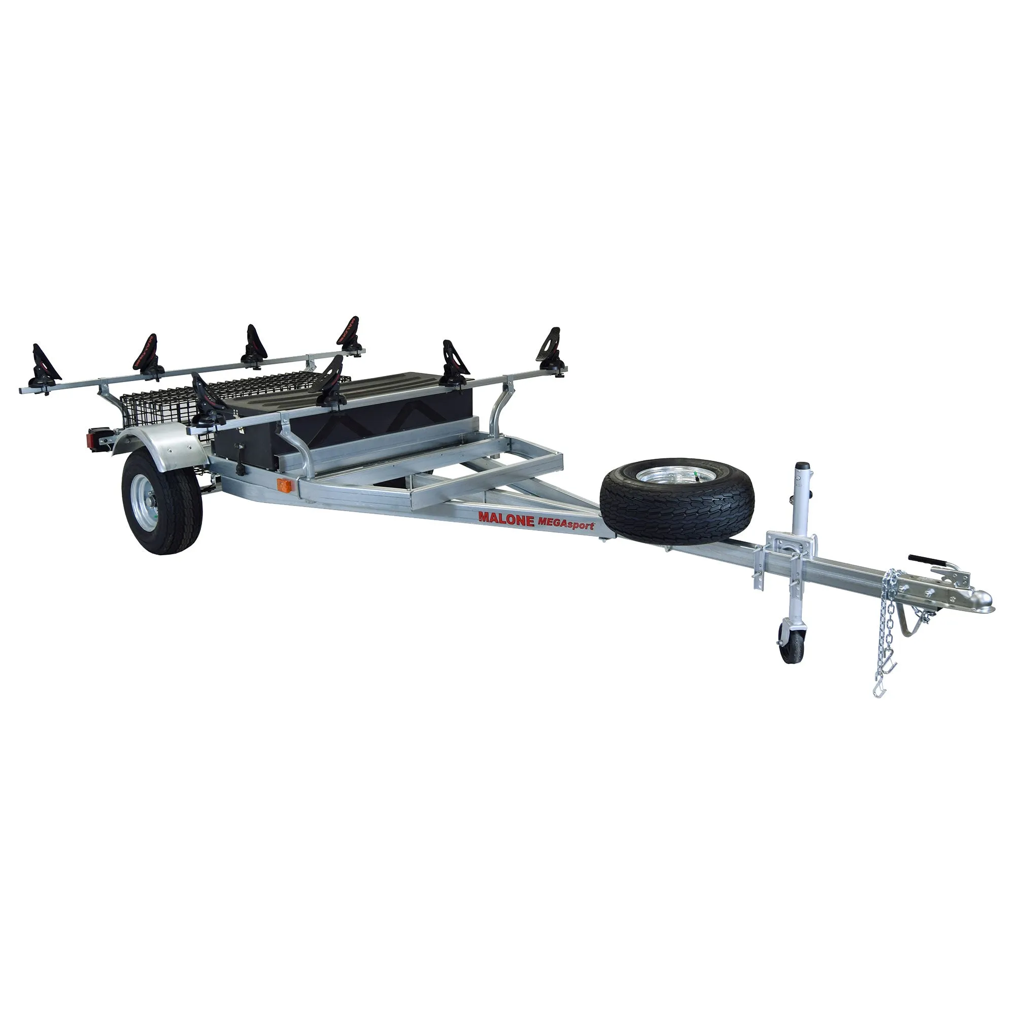 Malone MegaSport 2-Boat SaddleUp Pro Trailer Package