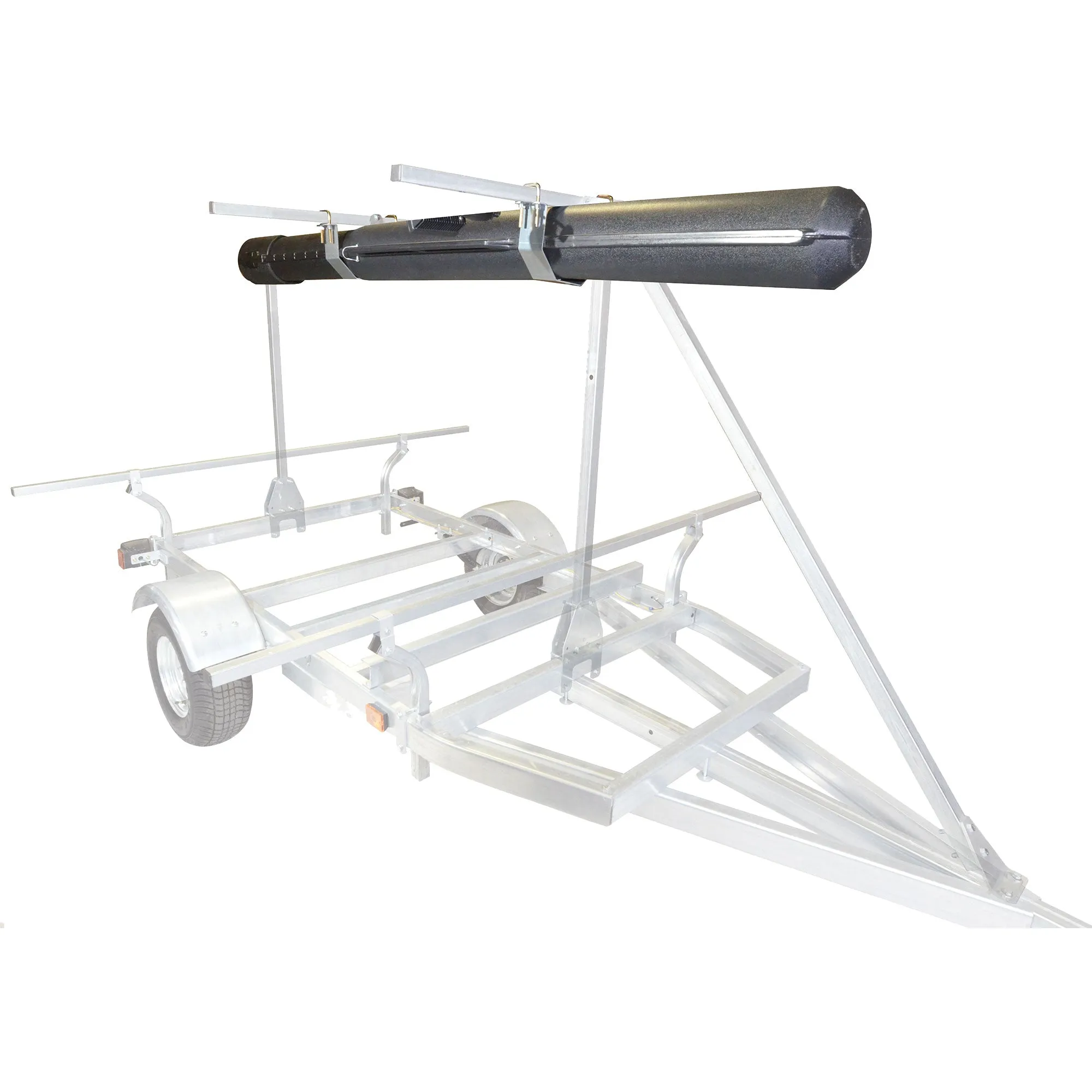 Malone MegaSport 2-Boat SaddleUp Pro Ultimate Angler Trailer Package