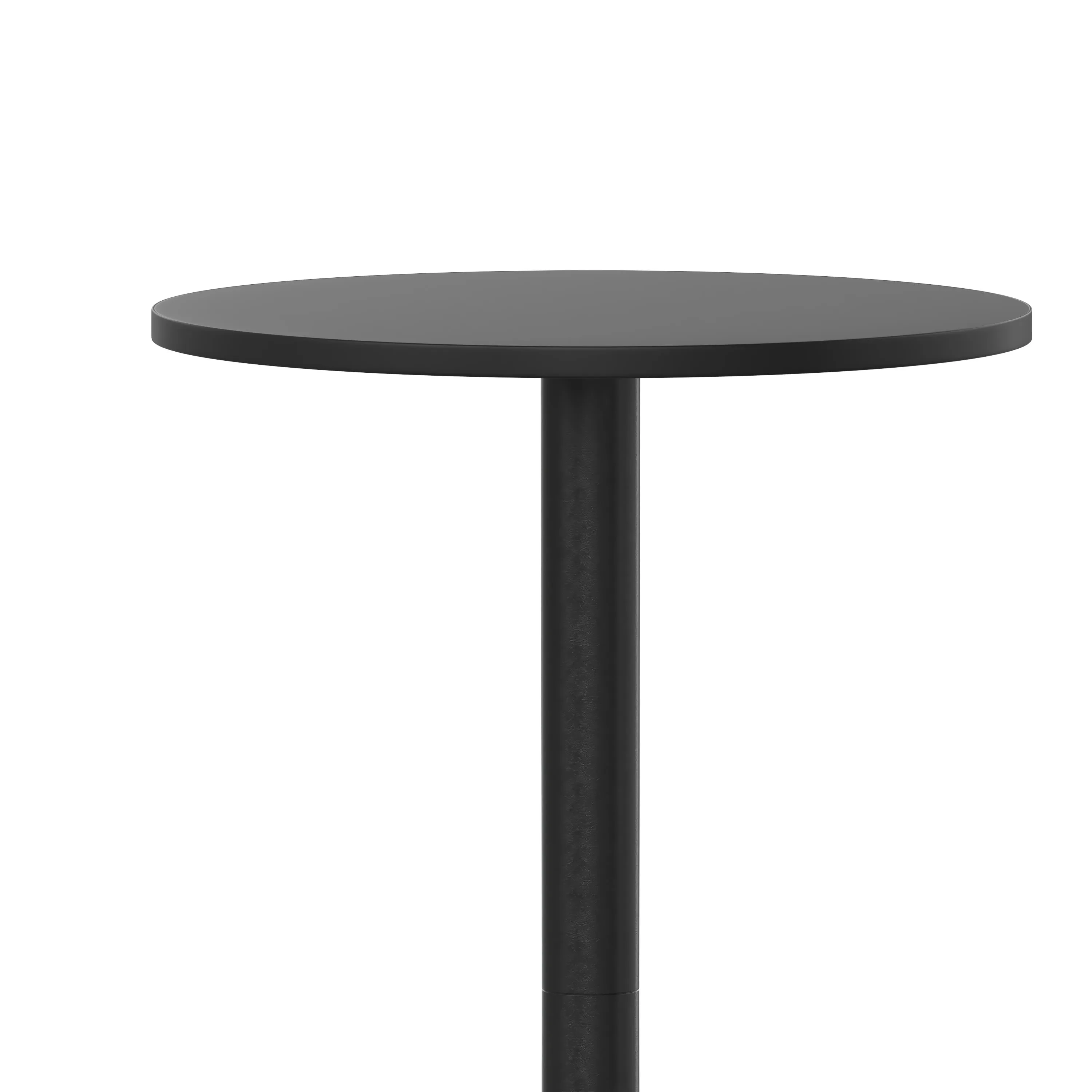 Mellie 23.5" Round Aluminum Indoor-Outdoor Bar Height Table