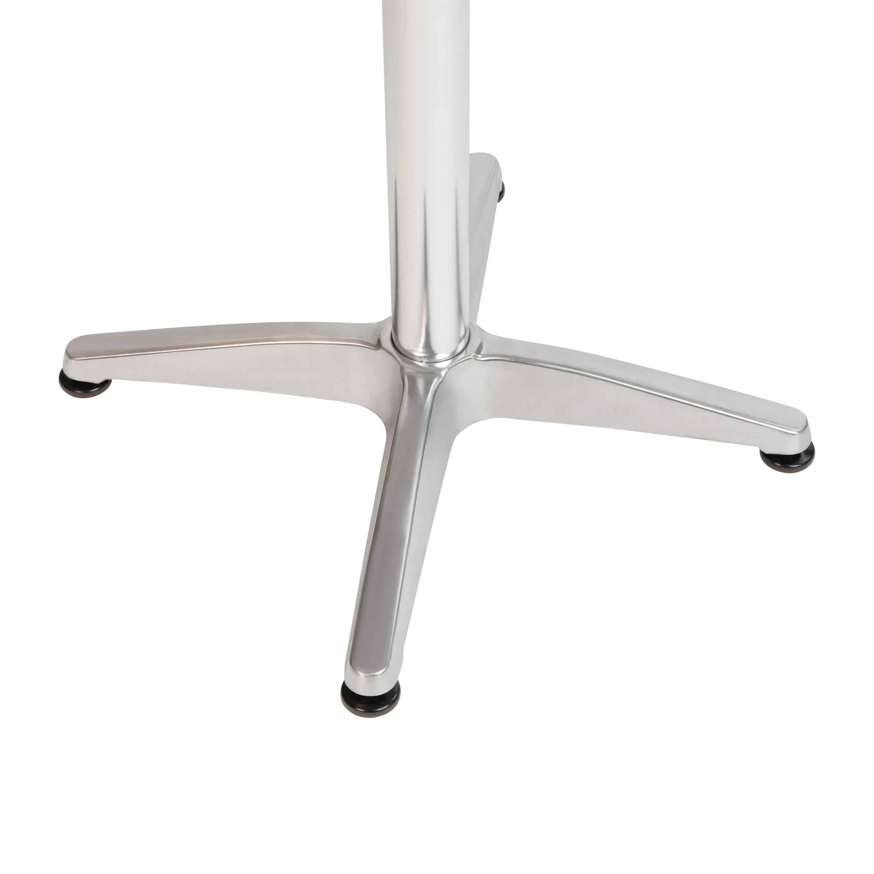 Mellie 23.5" Round Aluminum Indoor-Outdoor Bar Height Table