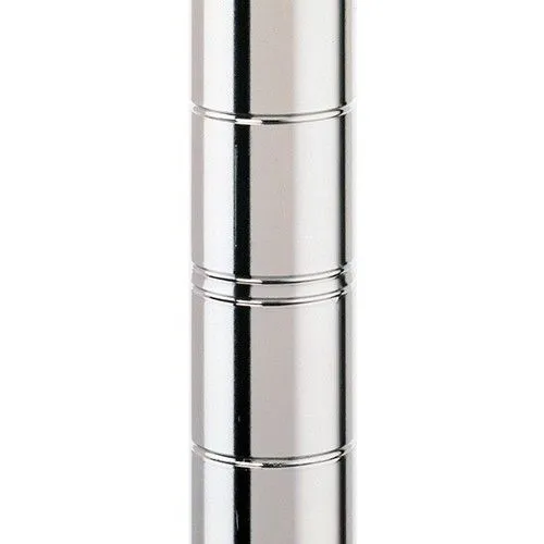 Metro 5A427C 21" x 30" x 74" Chrome Wire Shelving Unit with 5 Super Adjustable&trade; Wire Shelves
