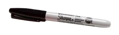 MicroNova PEN-20IR Irradiated Sharpie&reg; Fine Point Markers, Black  (Case of 12)