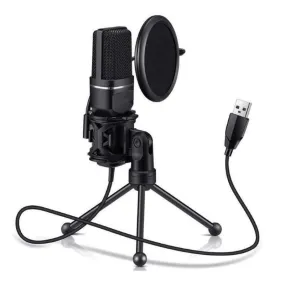 Microphones Easy Plug & Play Usb Condenser Computer Microphone