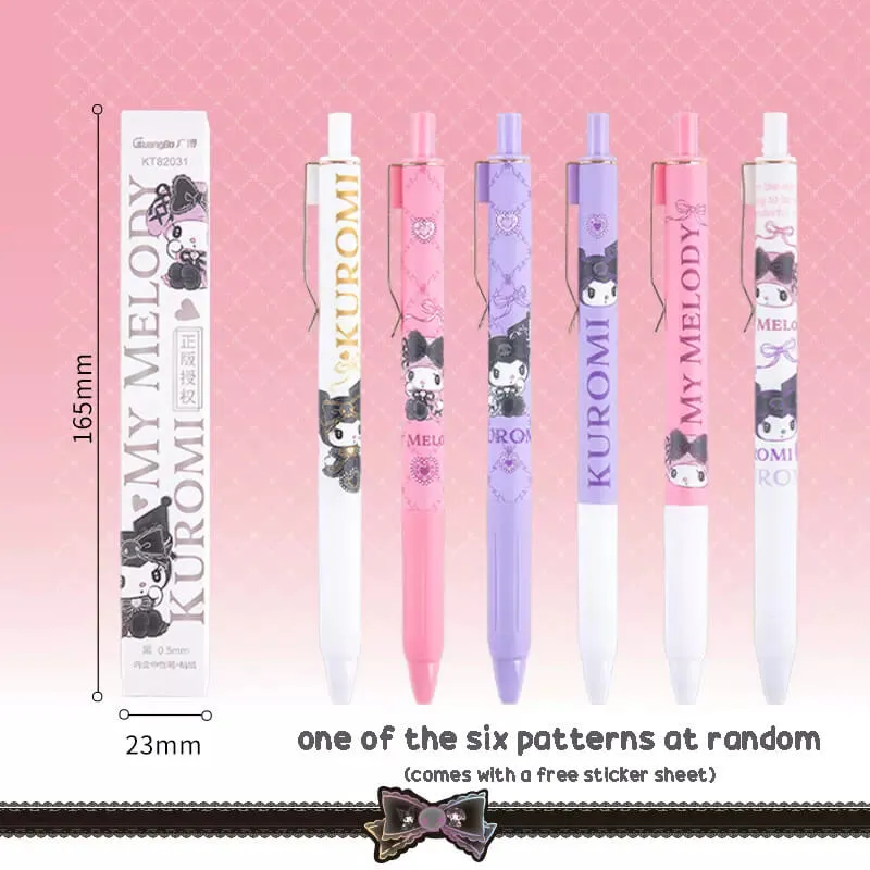 Midnight MeloKuro Click Gel Pen Blind Box