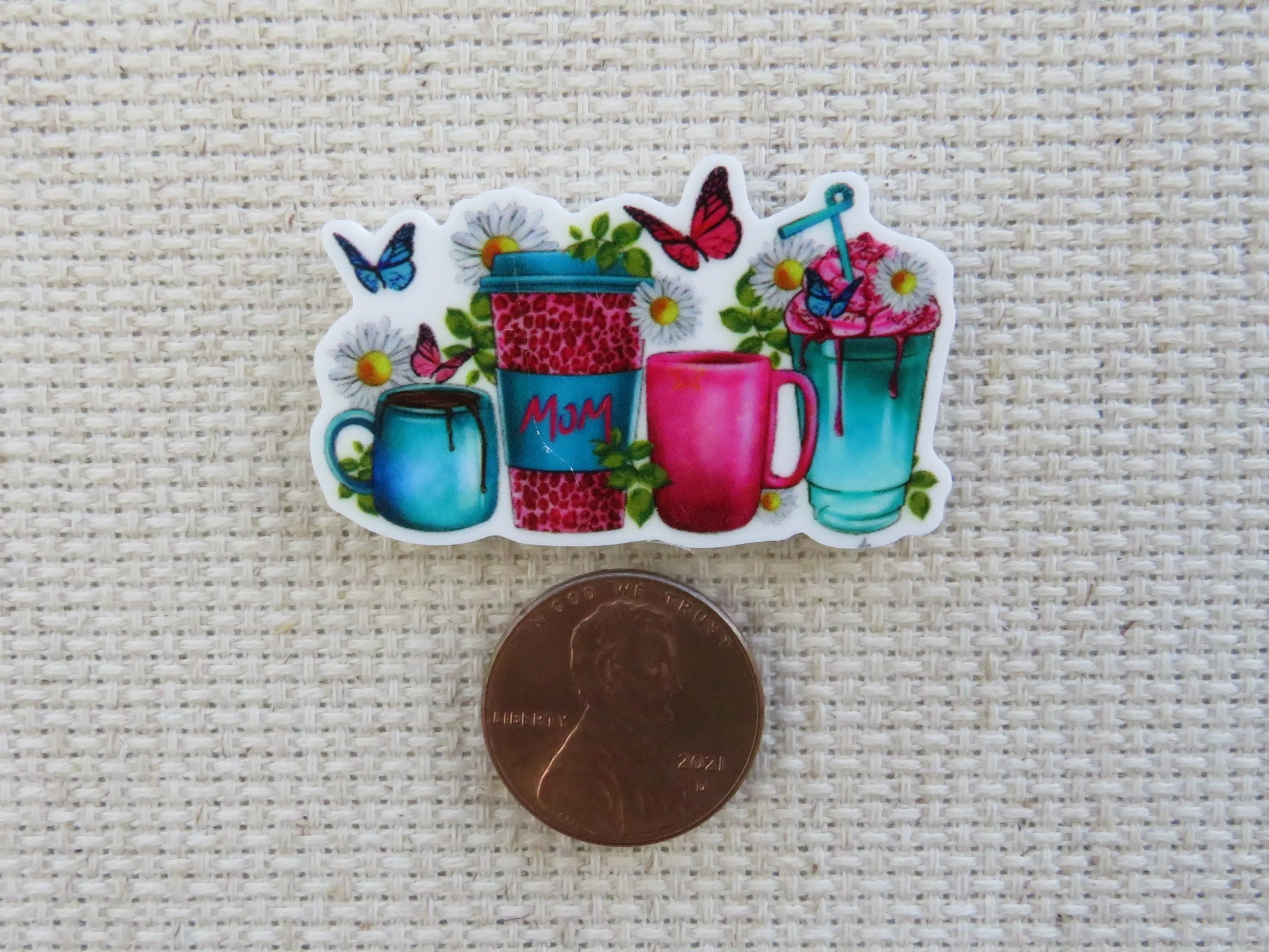 Mom's Favorite Beverage Needle Minder, Cover Minder, Magnet