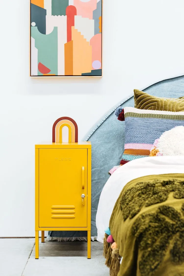 Mustard Made - Shorty Locker in Mustard Yellow